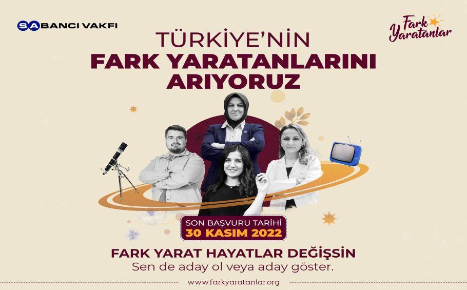 Fark Yaratanlar Programı başvuruları başladı 